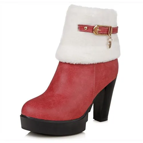 Women's Fur Ankle Boots