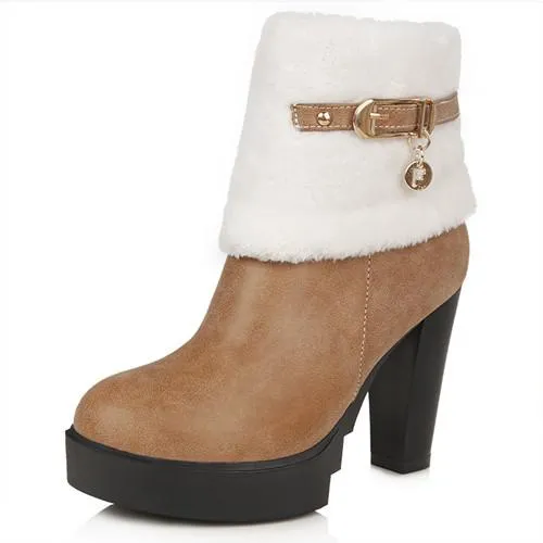 Women's Fur Ankle Boots
