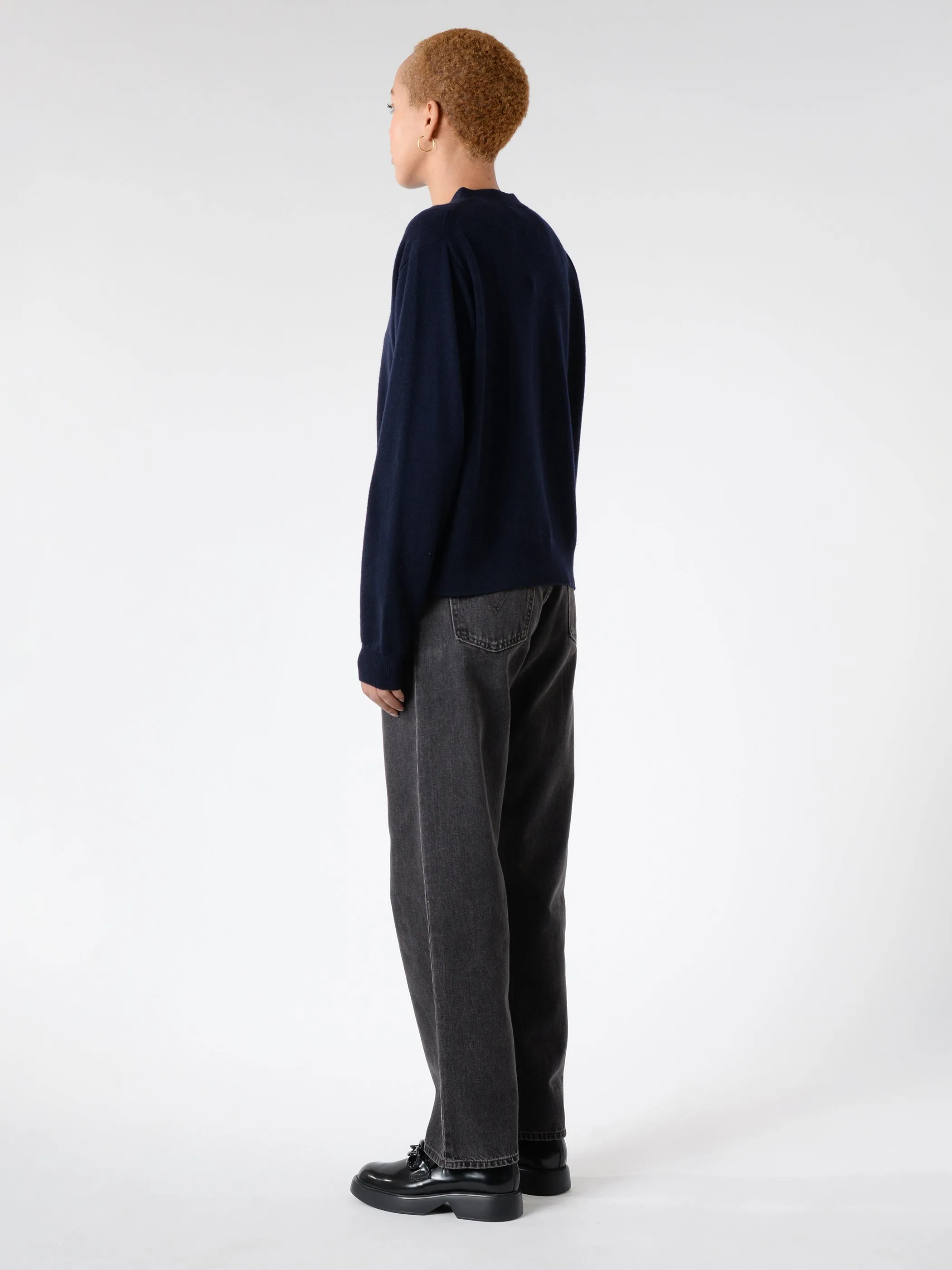 Women's Lambswool V-Neck Knit Cardigan