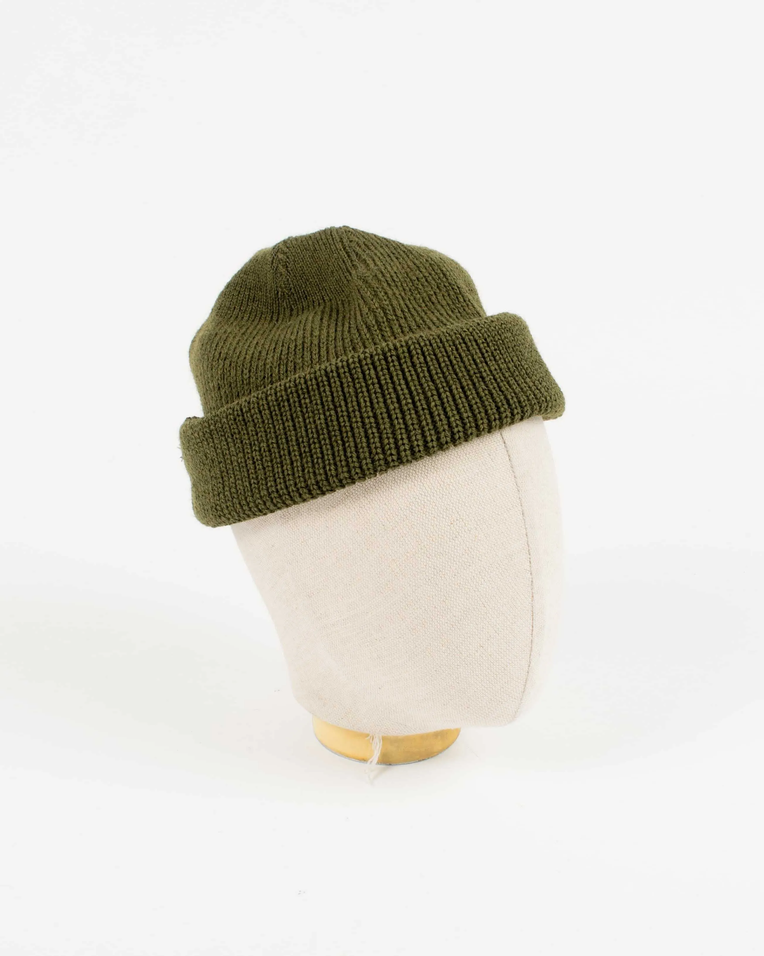 Wool Knit Watch Cap - Loden