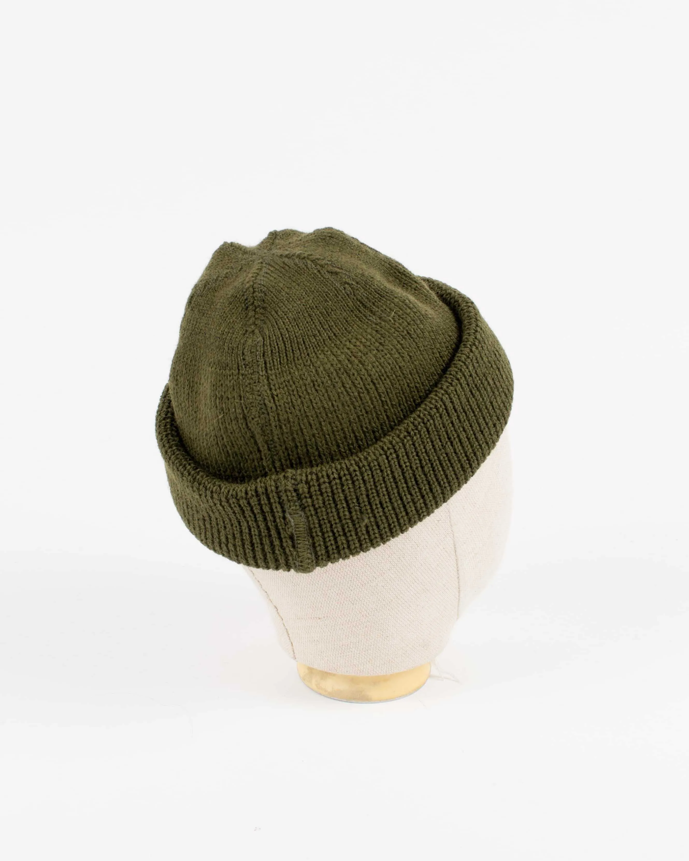 Wool Knit Watch Cap - Loden