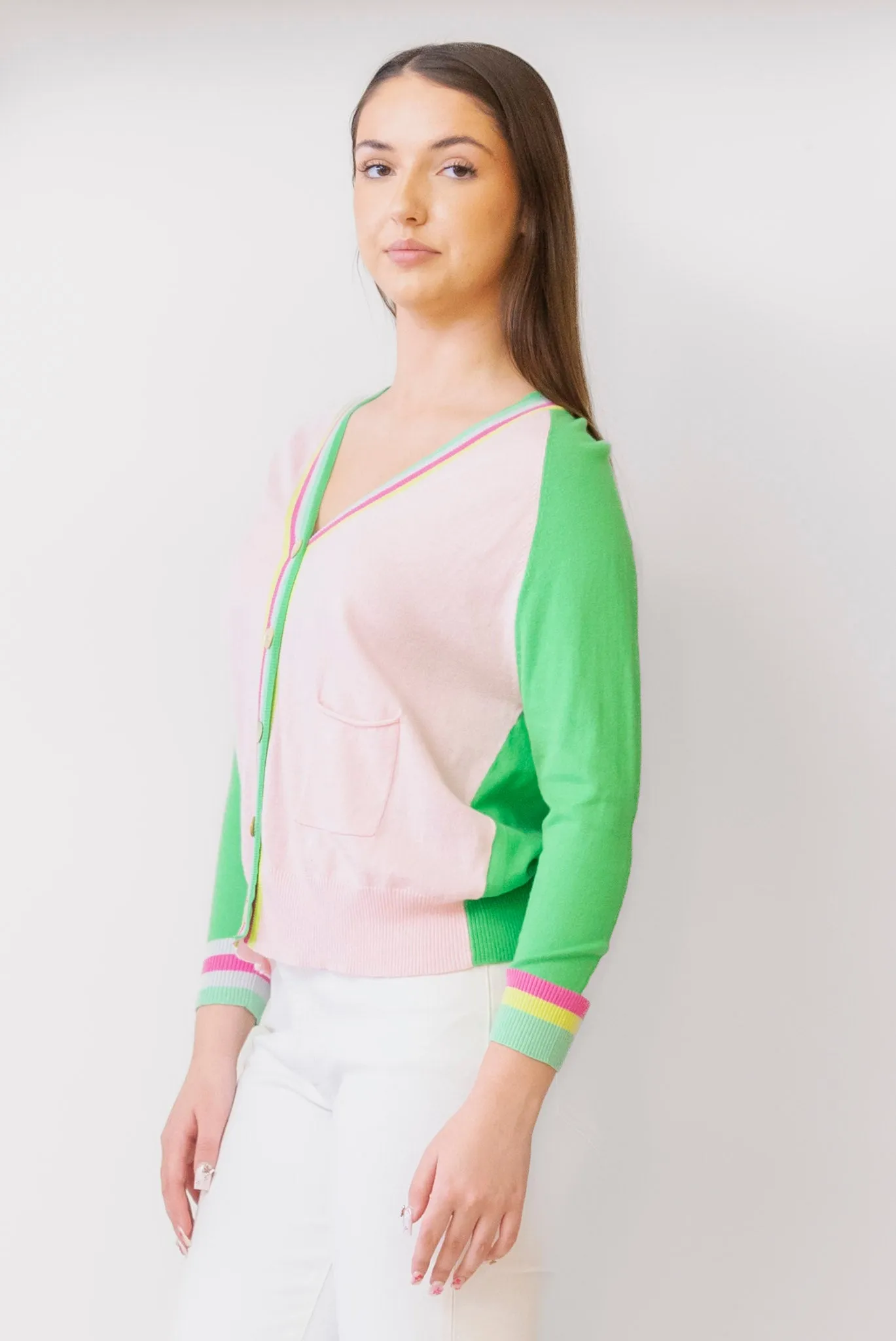 ZAKET AND PLOVER Striped Cardigain