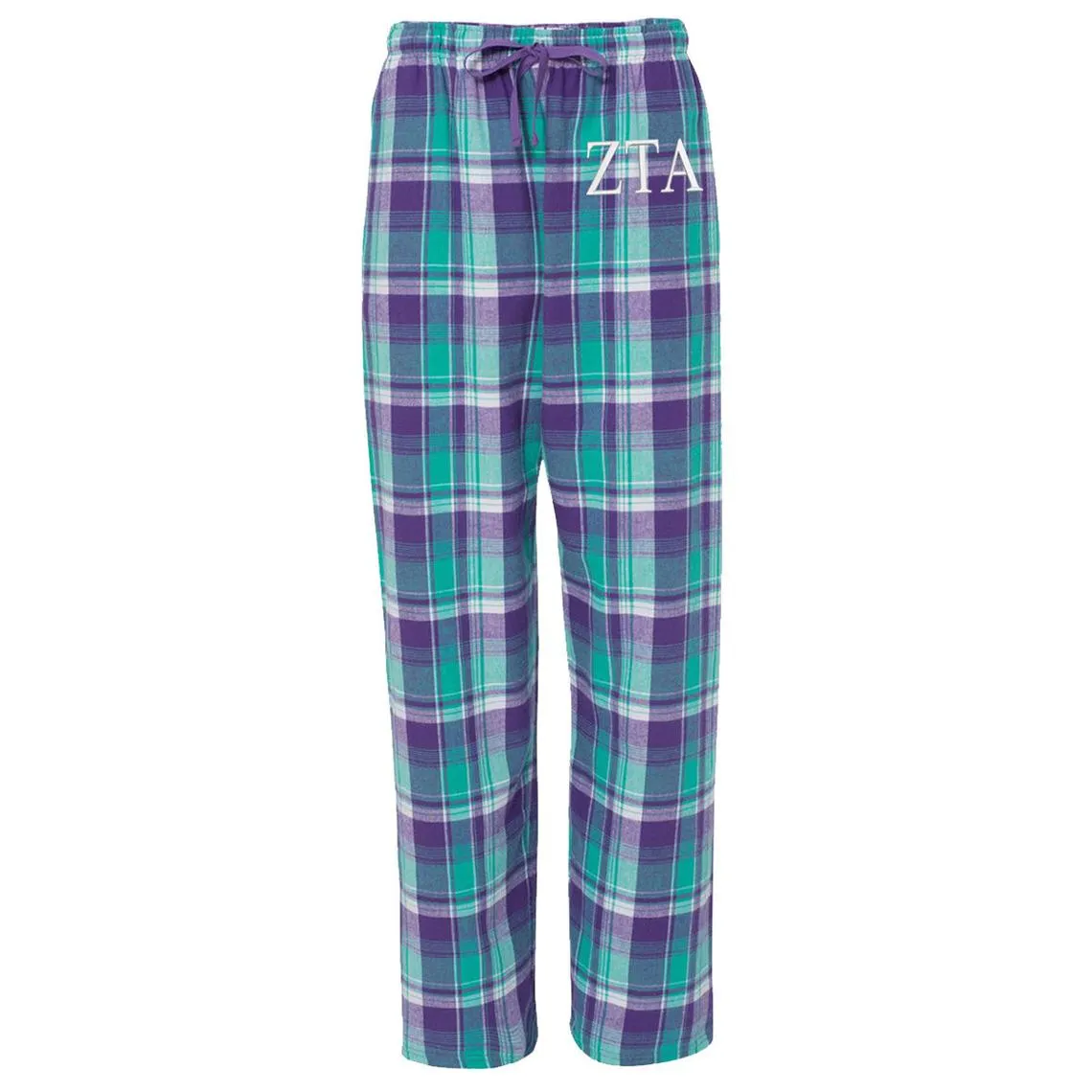 Zeta Tau Alpha Flannel Pants
